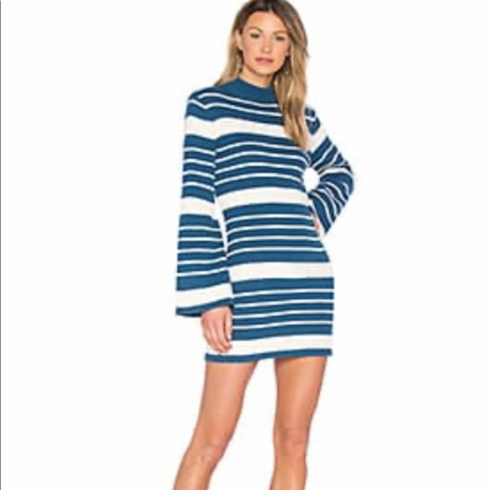 Linework Jumper Dress by Minipink